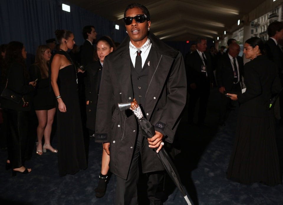 A$AP Rocky Brings Harlem Swagger to the 2025 Met Gala in a Custom AWGE Creation