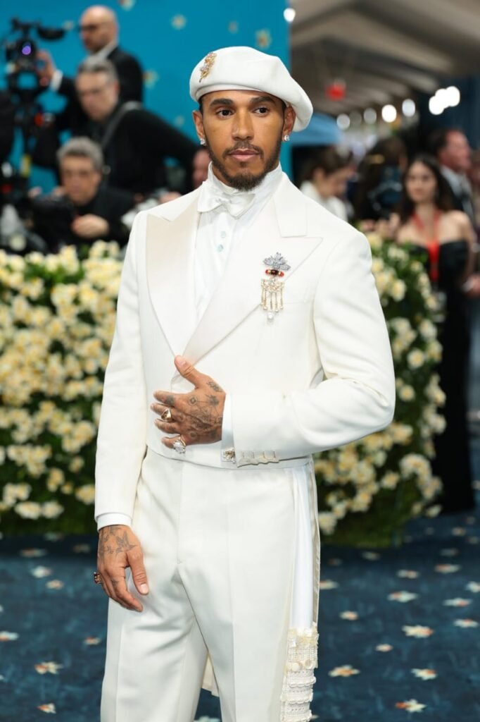 Lewis Hamilton’s 2025 Met Gala Look Was Rich in Symbolism—Right Down to the Cufflinks