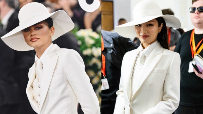 Zendaya and Anna Sawai Accidentally Twin in Sleek White Suits at the 2025 Met Gala: ‘Great Minds Think Alike’