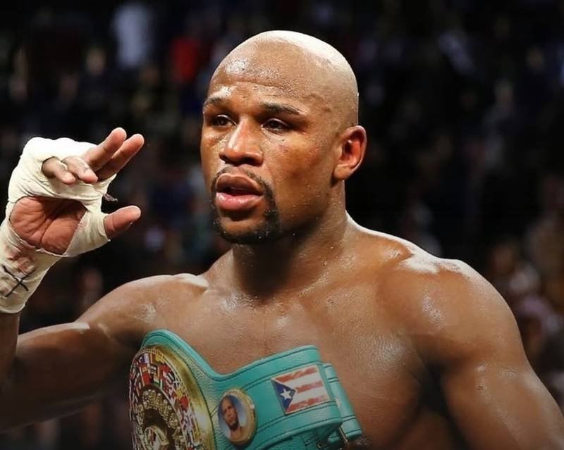 Floyd Mayweather boxing return training