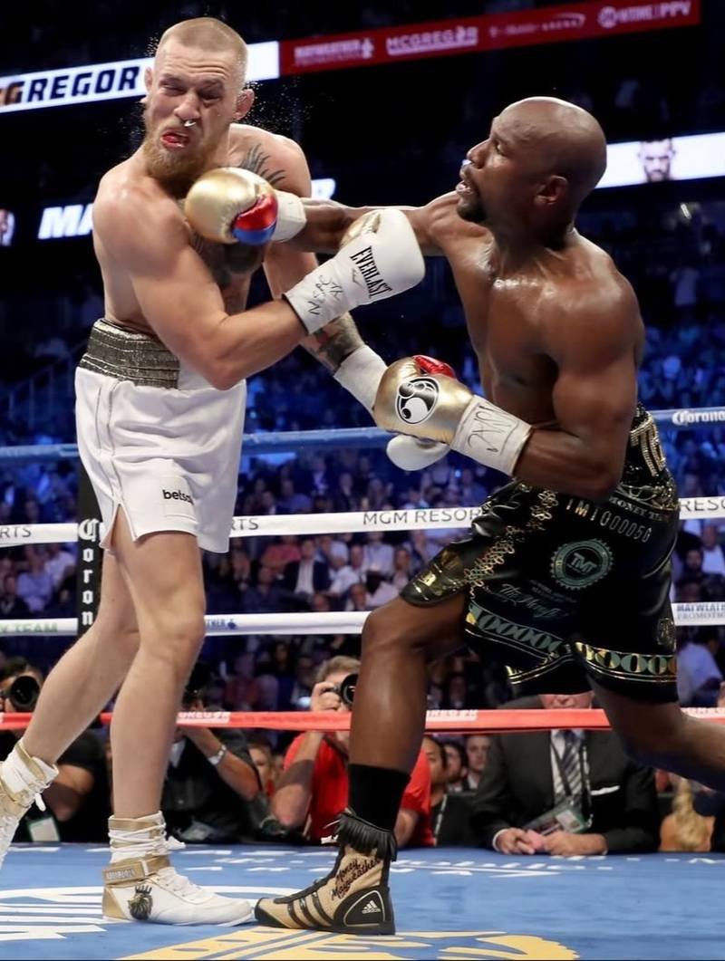 Floyd Mayweather training camp gym session