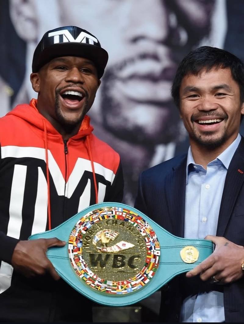 Floyd Mayweather defensive boxing stance