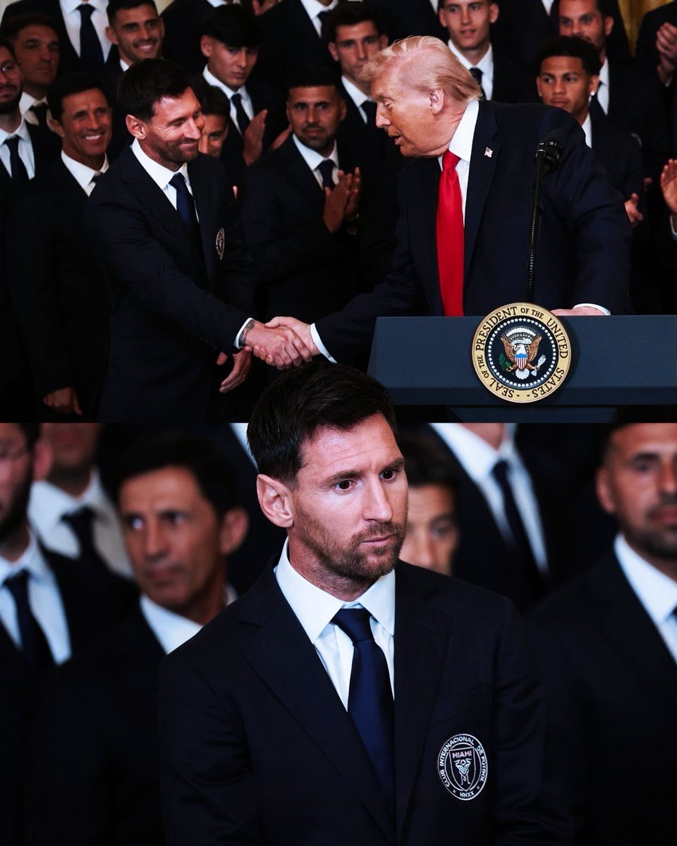 Inter Miami team at the White House