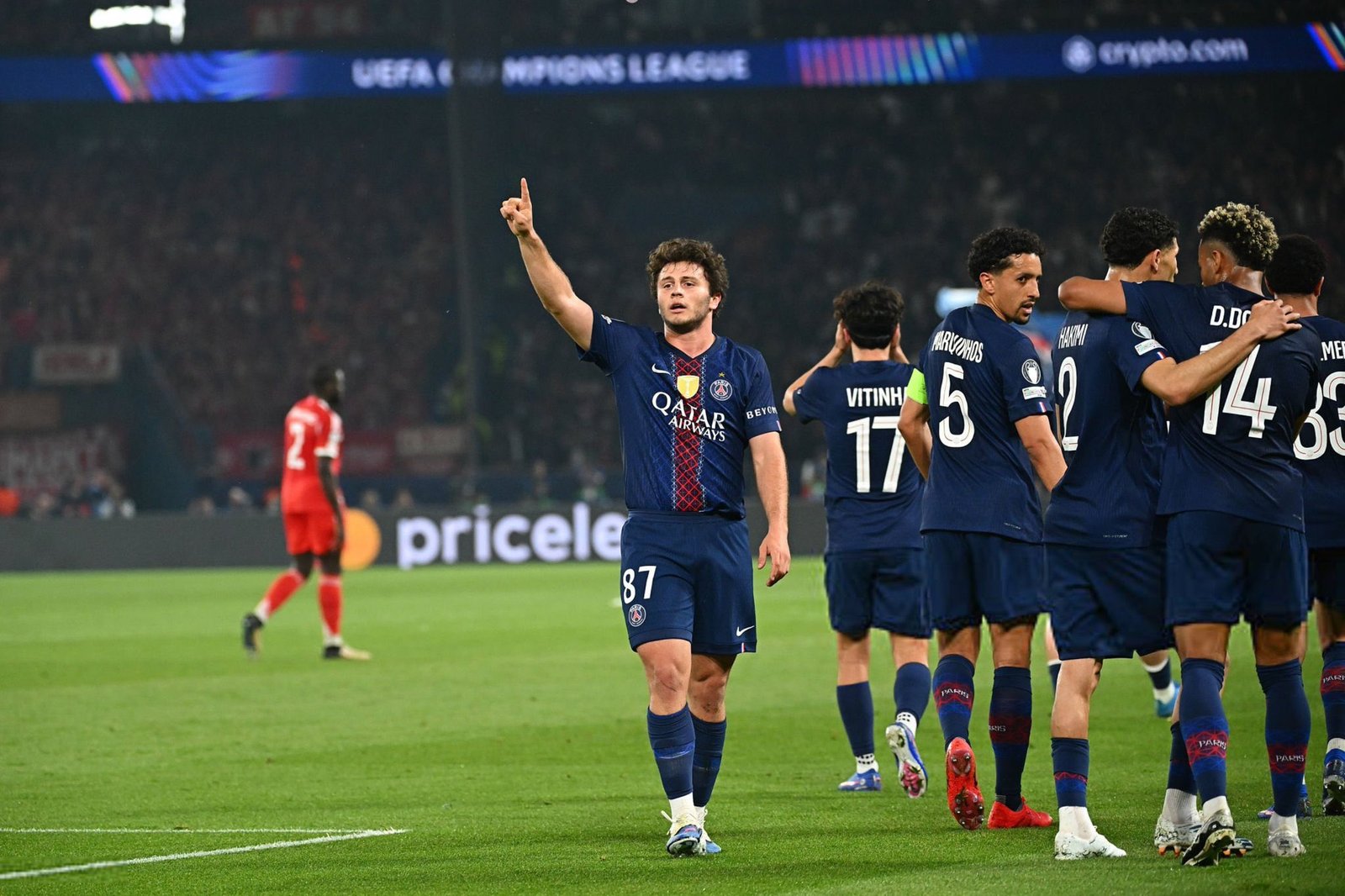 PSG celebration